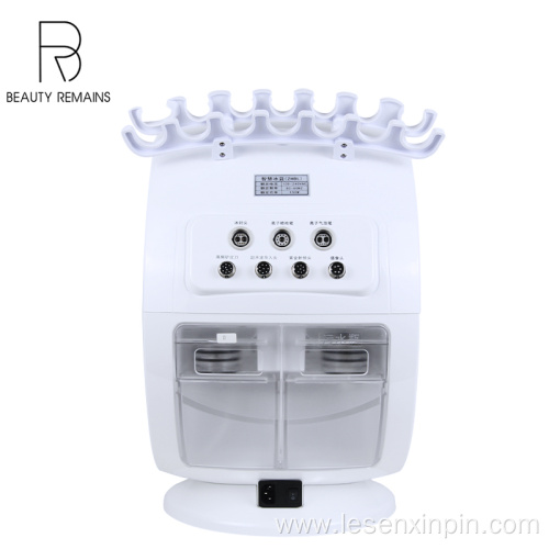 Home use detector facial vacuum suction beauty device